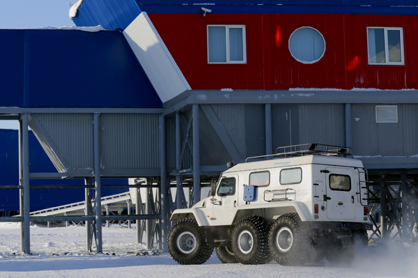 La base rusa Trébol Ártico - Sputnik Mundo