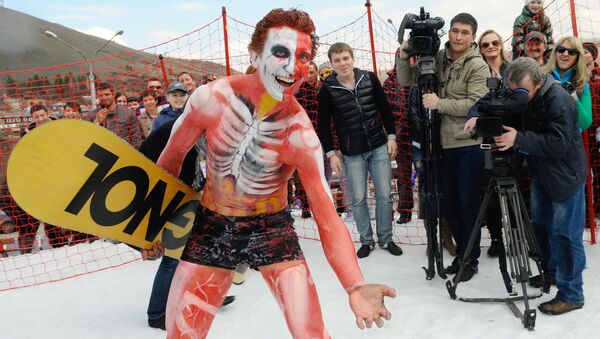 Зимний горнолужник-2013 в Красноярске - Sputnik Mundo