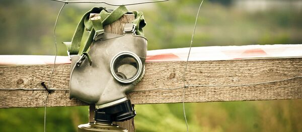 Máscara antigás (imagen referencial) - Sputnik Mundo