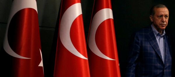 Recep Tayyip Erdogan, presidente de Turquía - Sputnik Mundo