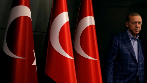 Recep Tayyip Erdogan, presidente de Turquía - Sputnik Mundo