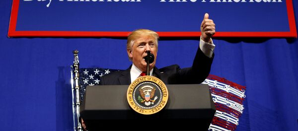 Donald Trump, presidente de EEUU - Sputnik Mundo