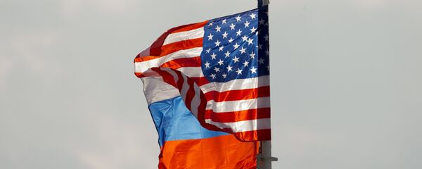 Banderas de Rusia y EEUU Banderas de Rusia y EEUU - Sputnik Mundo