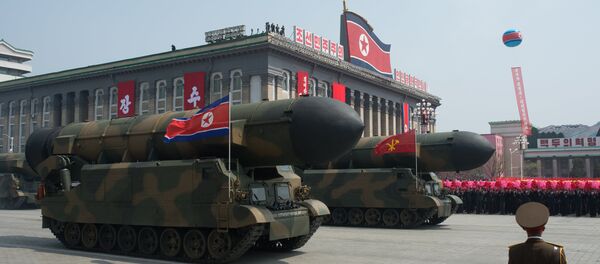 Misil Pukguksong-2/KN-15 de Corea del Norte - Sputnik Mundo