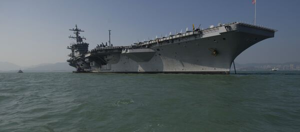 El portaviones estadounidense USS Carl Vinson (Archivo) - Sputnik Mundo