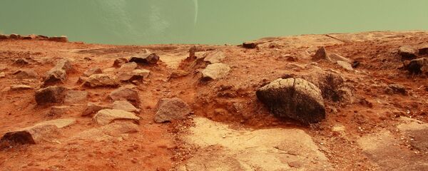 La superficie de Marte (ilustración) - Sputnik Mundo