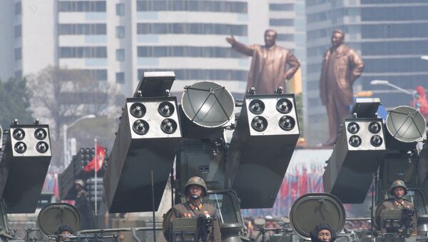 Desfile militar en Corea del Norte (archivo) - Sputnik Mundo