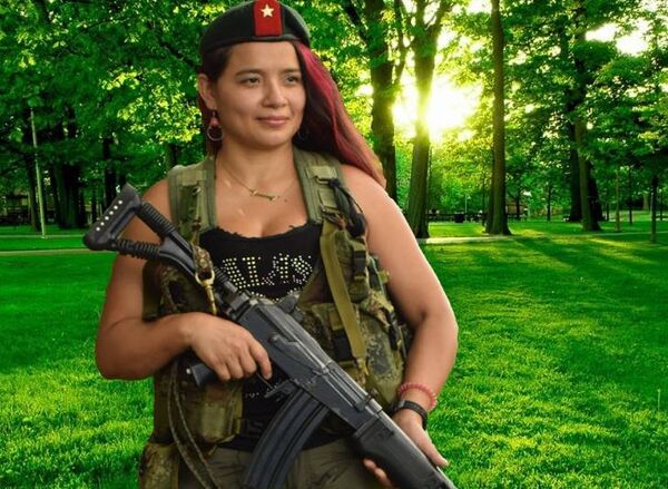 Guerrillera Viviana Duarte - Sputnik Mundo