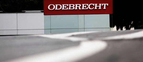 El logo de Odebrecht - Sputnik Mundo