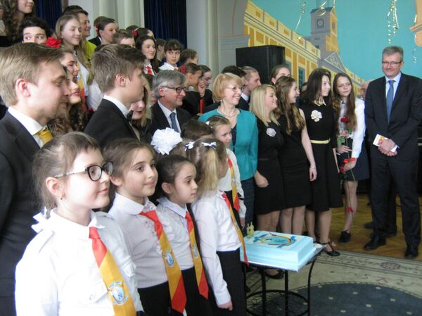 El aniversario del colegio Cervantes de Moscú - Sputnik Mundo