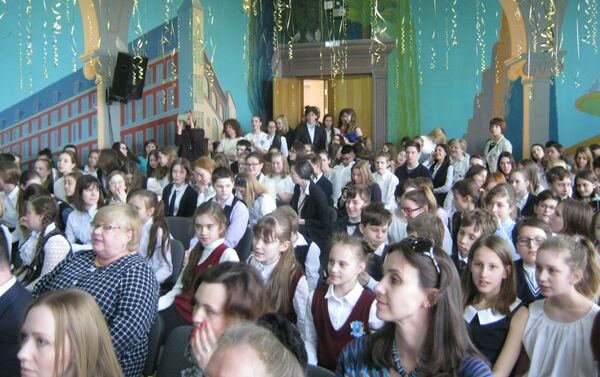 El aniversario del colegio Cervantes de Moscú - Sputnik Mundo