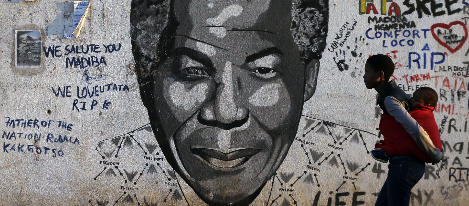 Retrato de Nelson Mandela  - Sputnik Mundo, 1920, 02.10.2019