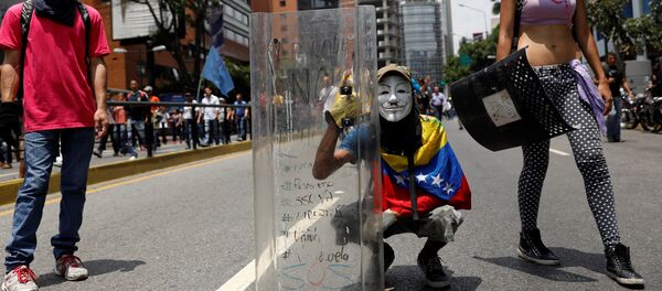Protestas en Venezuela - Sputnik Mundo