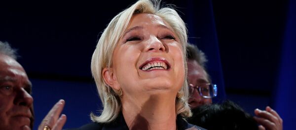 Marine Le Pen, la líder del Frente Nacional y candidata a la presidencia francesa - Sputnik Mundo