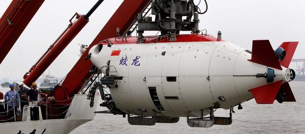 El batiscafo Jiaolong - Sputnik Mundo