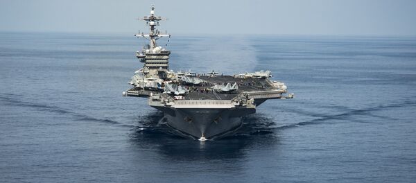 El portaviones USS Carl Vinson (archivo) - Sputnik Mundo