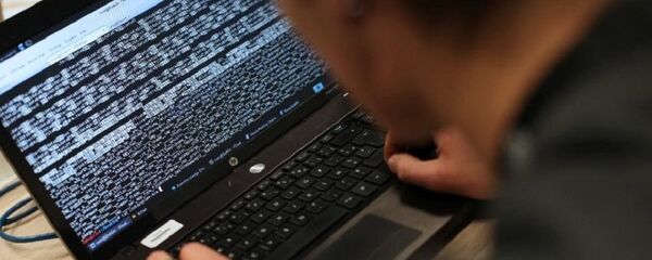 Una pantalla de laptop (imagen referencial) - Sputnik Mundo