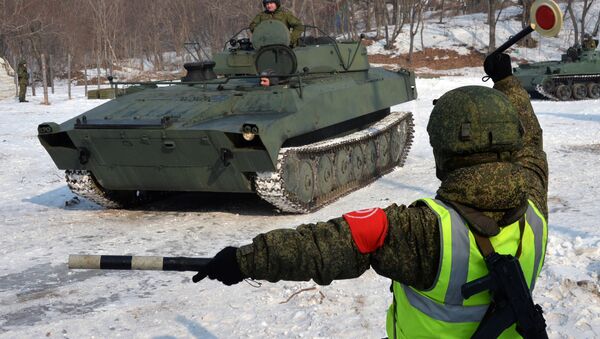 Учения отдельного батальона морской инженерной службы Тихоокеанского флота - Sputnik Mundo