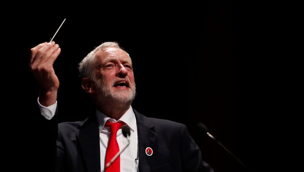 Jeremy Corbyn, líder laborista británico - Sputnik Mundo