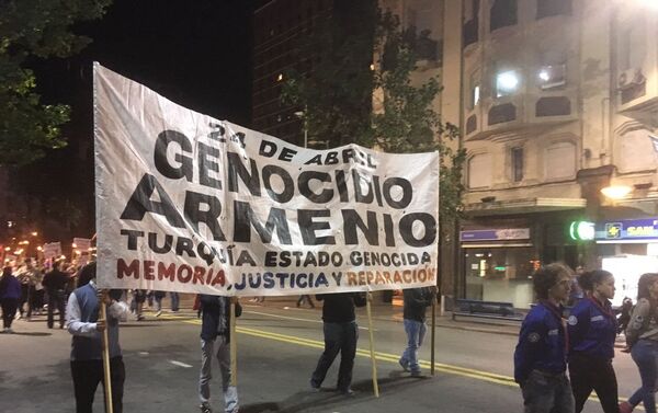 El 24 de abril se recuerda el genocidio armenio en varias ciudades del mundo. - Sputnik Mundo