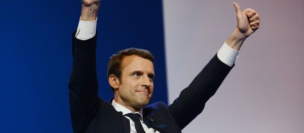 Emmanuel Macron, presidente electo de Francia Emmanuel Macron, presidente electo de Francia - Sputnik Mundo