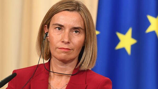 Federica Mogherini, alta representante de la UE para Asuntos Exteriores y Política de Seguridad - Sputnik Mundo