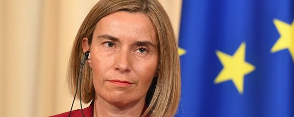 Federica Mogherini, alta Representante de Política Exterior de la Unión Europea. - Sputnik Mundo