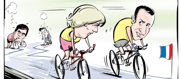 ¿Le Pen o Macron? El Tour de Francia se decidirá en la segunda etapa - Sputnik Mundo