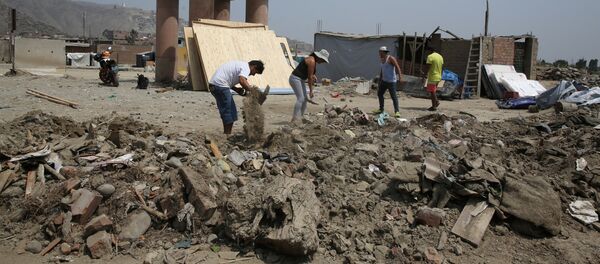Consecuencias de inundaciones en Perú - Sputnik Mundo
