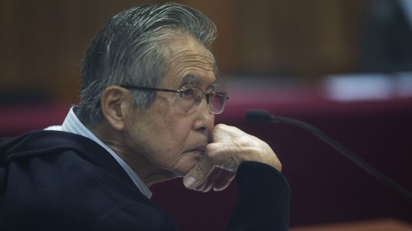 Alberto Fujimori, expresidente de Perú - Sputnik Mundo