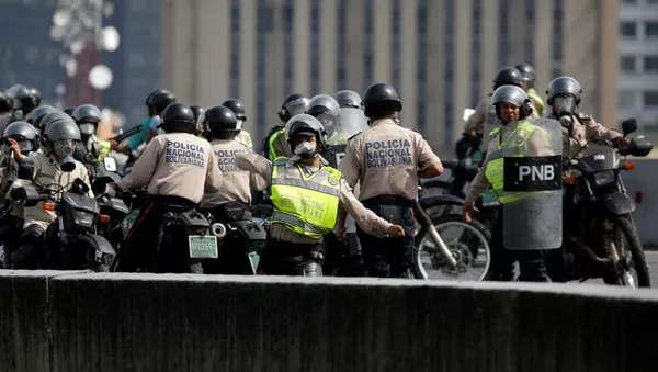 Policía venezolana - Sputnik Mundo