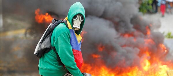 Protestas en Venezuela (archivo) - Sputnik Mundo