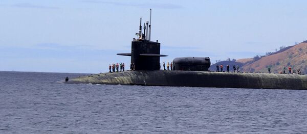 USS Michigan, un submarino de la clase Ohio - Sputnik Mundo