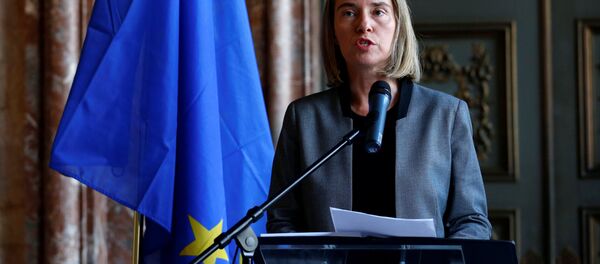 La alta representante de la Unión Europea para Asuntos Exteriores y Política de Seguridad, Federica Mogherini - Sputnik Mundo