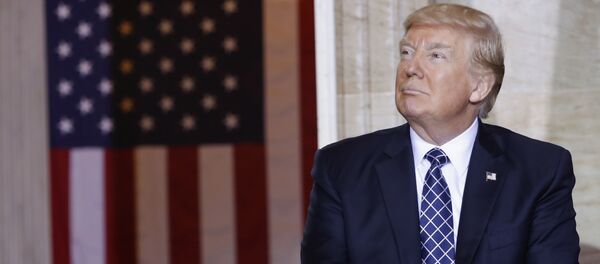 Donald Trump, presidente de EEUU - Sputnik Mundo