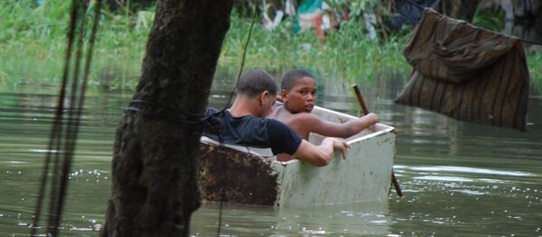 Inundaciones en República Dominicana - Sputnik Mundo