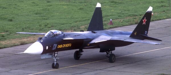 El caza experimental Su-47 Berkut El caza experimental Su-47 Berkut - Sputnik Mundo