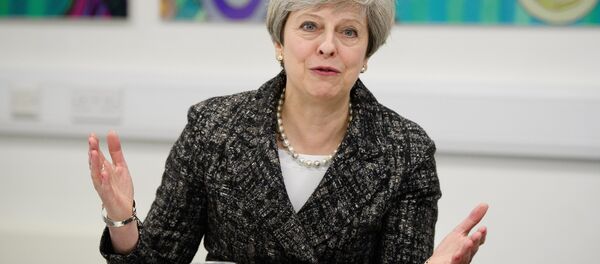 Theresa May, primera ministra del Reino Unido - Sputnik Mundo