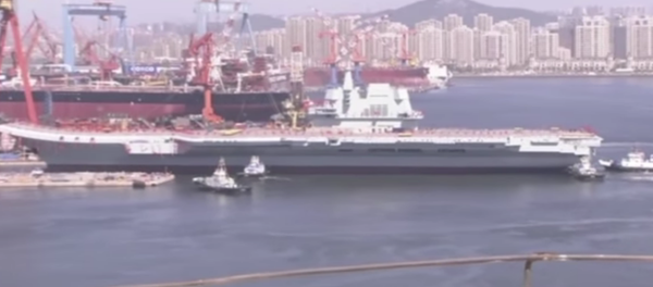 Botadura del nuevo portaviones de China - Sputnik Mundo