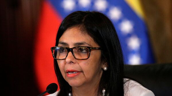 Delcy Rodríguez, vicepresidenta de Venezuela (archivo) - Sputnik Mundo