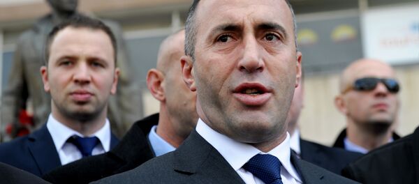 Ramush Haradinaj, el primer ministro de la autoproclamada República de Kosovo - Sputnik Mundo