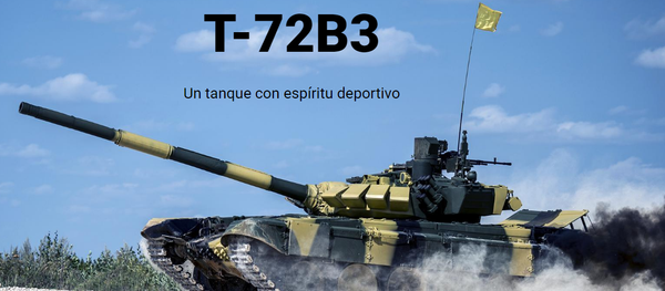 El tanque T-72B3 - Sputnik Mundo