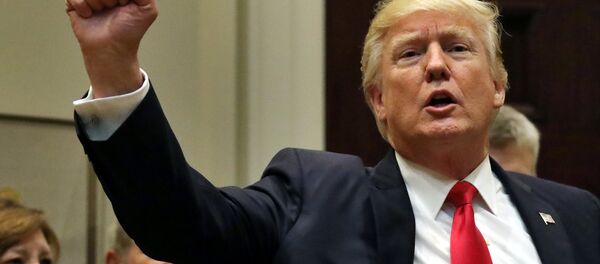Donald Trump, presidente de EEUU - Sputnik Mundo