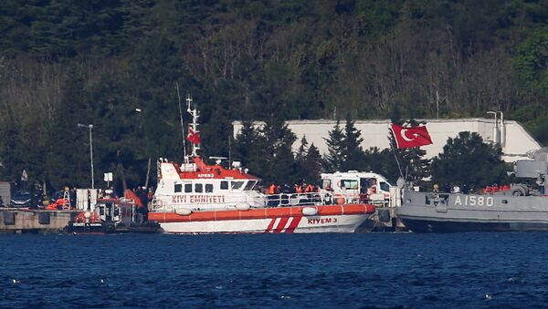 Buque de rescate turco - Sputnik Mundo