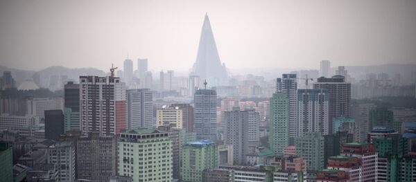La vista de Pyongyang, la capital de Corea del Norte - Sputnik Mundo