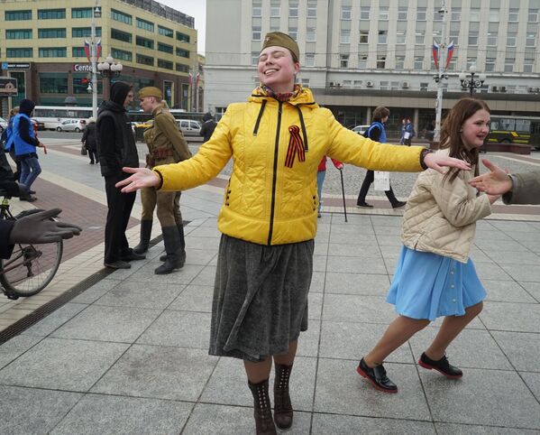 Las cintas de San Jorge, símbolo del Día de la Victoria en Rusia - Sputnik Mundo