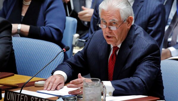 Rex Tillerson, secretario de Estado de EEUU - Sputnik Mundo