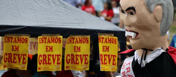 Huelga general en Brasil (Archivo) - Sputnik Mundo