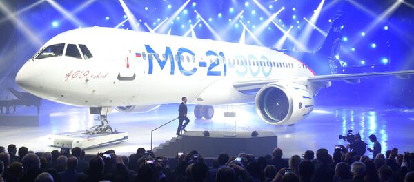 Presentación del nuevo avión de pasajeros MC-21 - Sputnik Mundo