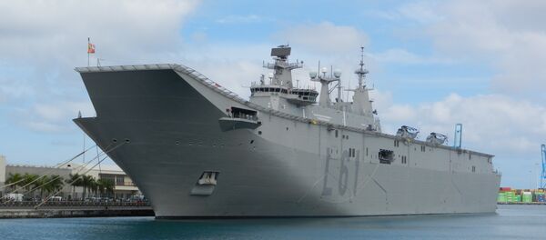 El portaviones español Juan Carlos I - Sputnik Mundo